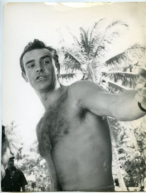 shirtless movie actors vintage 1960s james bond actor sean connery shirtless movie set i