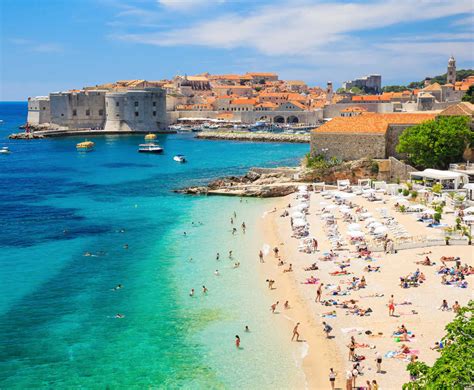 Croatia Dubrovnik Beaches Dubrovnik Is One Of The Most Popular Destination In Croatia And For