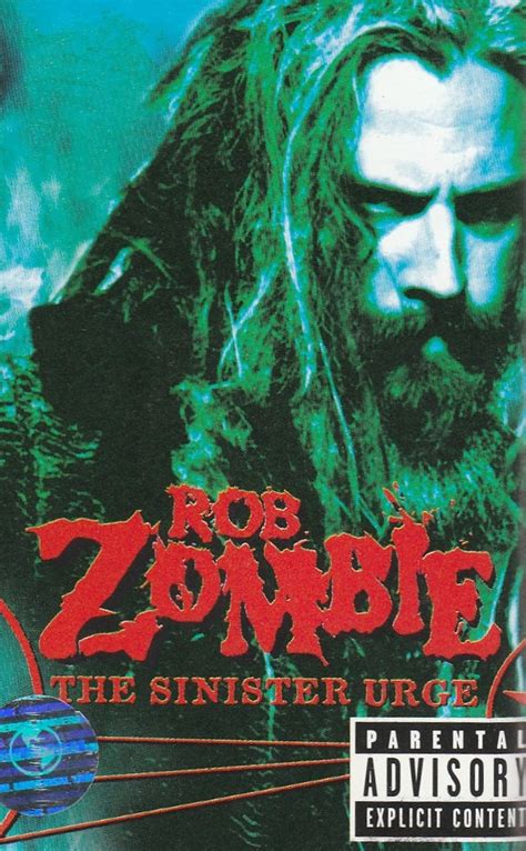 Rob Zombie The Sinister Urge Cassette Album Discogs