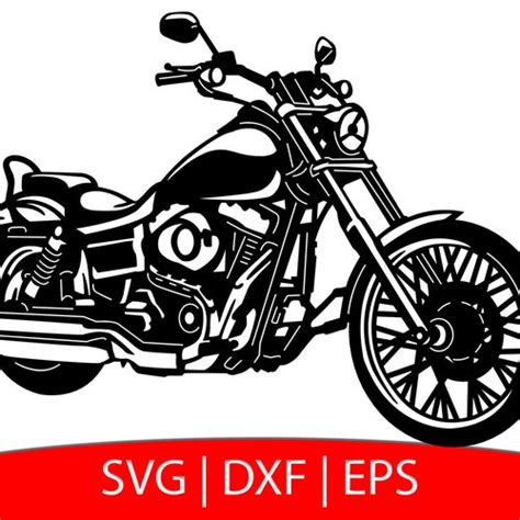 Motorcycle Svg Chopper Svg Cut File Biker Clipart Etsy Israel