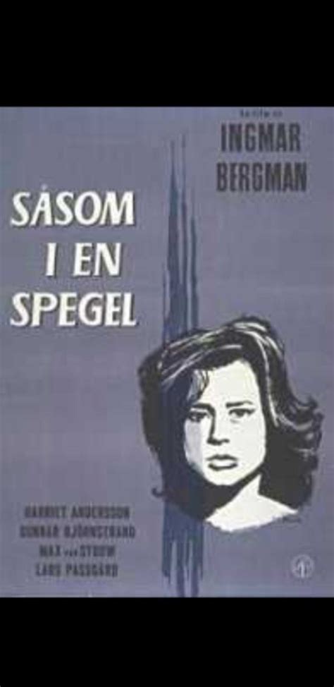 🎬 Through A Glass Darkly 1961 Sweden Dir Ingmar Bergman Max Von Sydow 12919 Max Von Sydow
