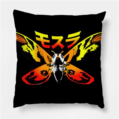 Mosura Mothra Exclusive Mothra Pillow Teepublic