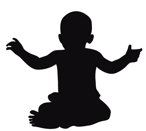 Baby Silhouettes Svg File