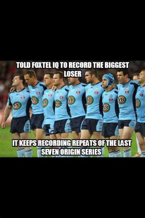 Queensland, meanwhile, has a lot of soul searching to do after a demoralising loss in the series opener. 17 Best images about Jokes - State of Origin on Pinterest ...