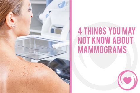 4 Things You May Not Know About Mammograms Nursecore
