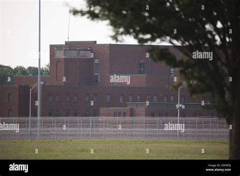 View Of A Perimeter Outside The Terre Haute Federal Correctional