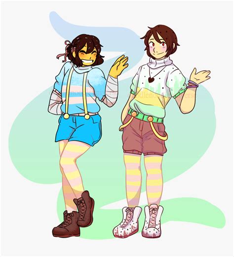 My Art Undertale Chara Frisk Charisk Mint Frisk Cocoa Charisk Art