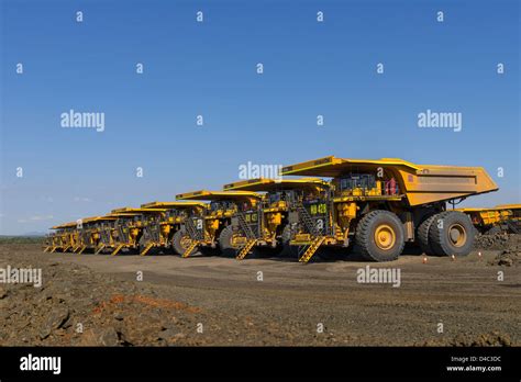 Coal Mining Dump Truck Queensland Australia Stock Photo Alamy
