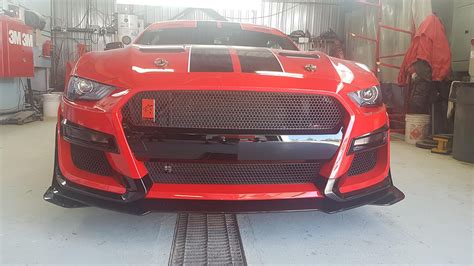 2018 23 Mustang Gt500 Style Front Bumper Cover