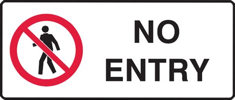 No Entry Signage Seton Australia