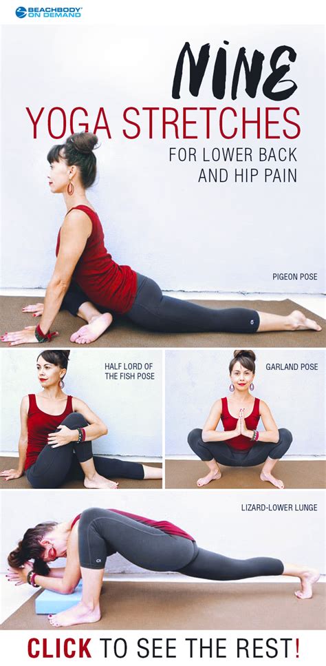 Hip Stretches For Lower Back Pain Relief Bodi