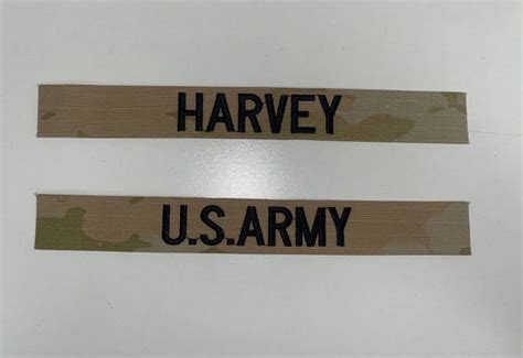 Ocp 3 Color Army Custom Name Tapes Etsy