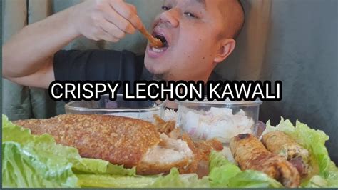Lechon Kawali Mukbang Filipino Food Youtube