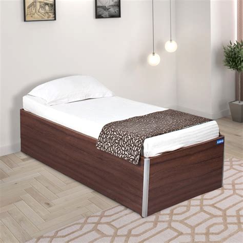 Spacewood Day Engineered Wood Single Bed With Storage Price In India