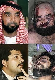 Image result for Odai and Qusai died after a gunfight