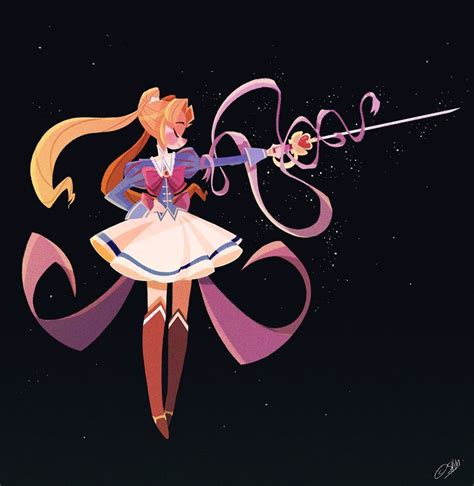 Sailor Moon Samantha Germaine Sim Violet On Artstation At Https Artstation Com
