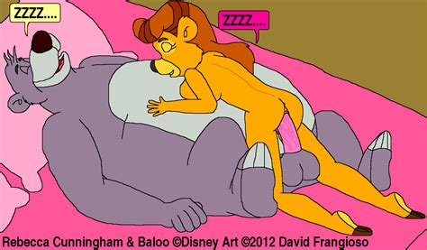 Rule 34 After Sex Ass Balls Baloo Bear Bed Breasts Ass Disney