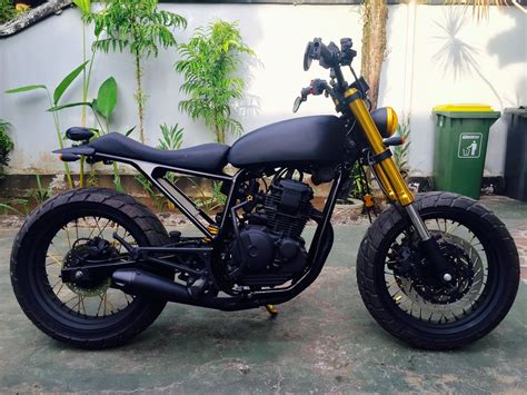Yamaha Scorpio 225 Custom By Aan Lombok Scorpio Desain Sepeda