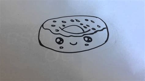 Donut Kawaii Tekenen 1 Drawing Time Youtube