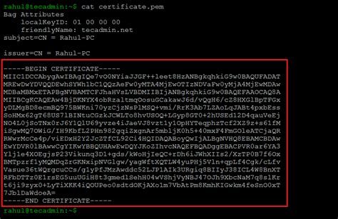 How To Extract Private Key And Certificate From A Pfx File