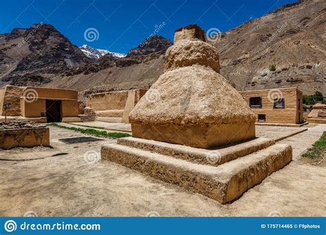 Monasterio Tabo Village Spiti Valley Himachal Pradesh India Imagen De