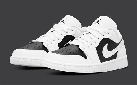 Black And White Air Jordan 1 Low Panda SneakerDream