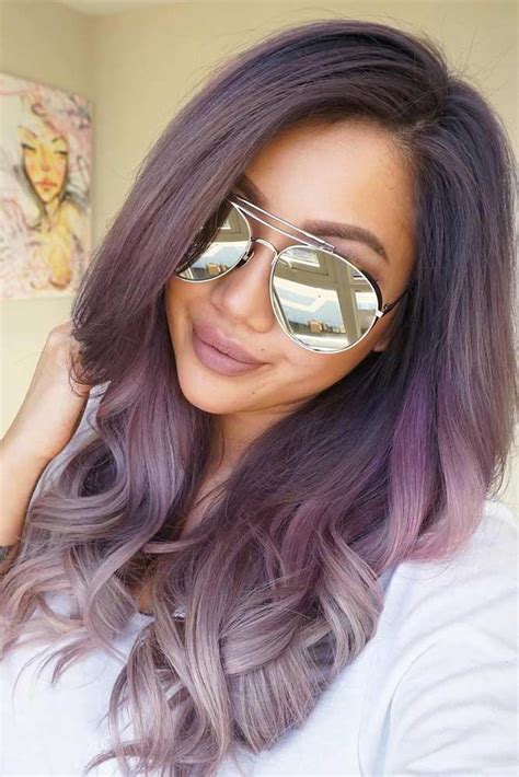 19 Light Purple Hair Color Ideas Light Purple Hair Long Hair Color