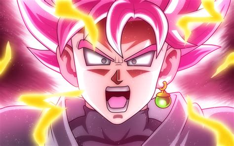 Download Wallpapers Goku 4k Dragon Ball Z Pink Dbz For Desktop Free
