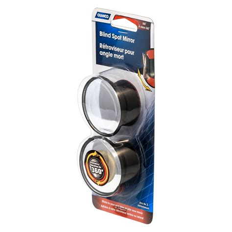 Convexity small round car blind spot mirror driving safety. Camco® 25593 - Convex Blind Spot Mirrors