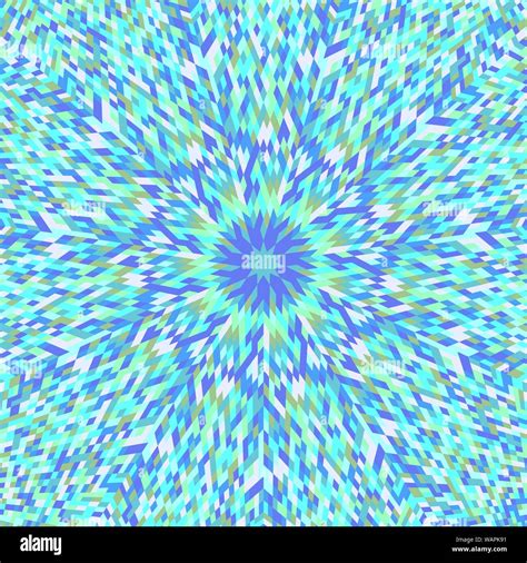 Geometrical Burst Pattern Background Hypnotic Abstract Colorful