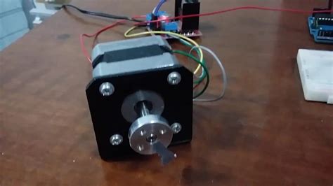 Controlling A Stepper Motor W Arduino And A Joystick Youtube
