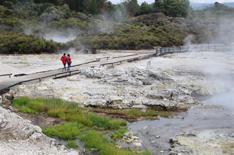 Mud Attack At Hells Gate Geothermal Park And Mud Spa Rotorua New Zealand Bel Around The World
