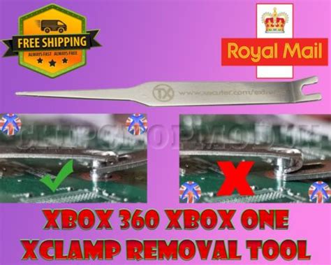 X Clamp Removal Tool For Xbox 360 And Xbox One X Clamp Genuine Uk