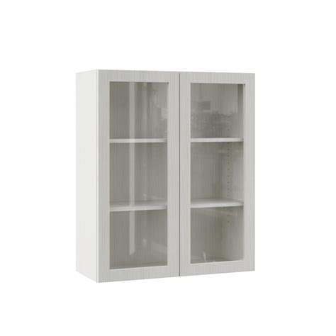 From beveled glass to frosted glass, to smooth and crystal clear, glass cabinet doors in your kitchen put just the right finishing go shopping. Hampton Bay Designer Series Edgeley Assembled 30x36x12 in ...