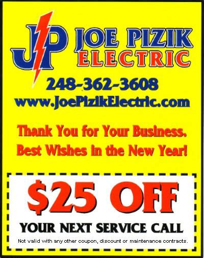 Maybe you would like to learn more about one of these? Electrician Coupons, Metro Detroit, MI, Electrician ...