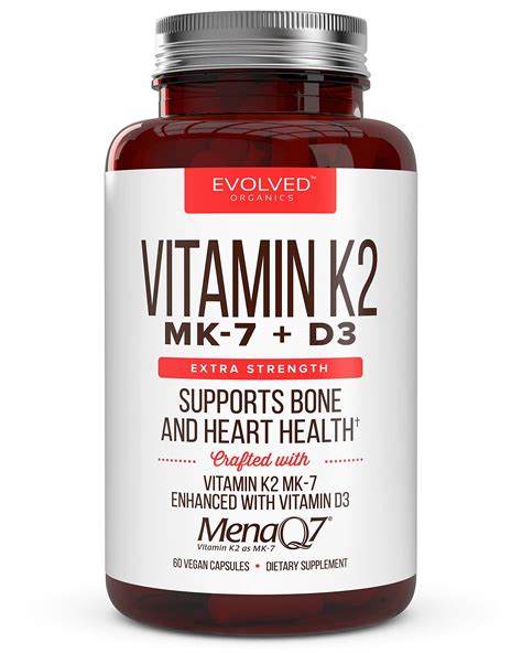 Dec 01, 2020 · that aside, it's a pretty standard vitamin k2 supplement, neither standing out or failing on any other front. Premium Extra Strength Vitamin K2 with D3 for Healthy ...