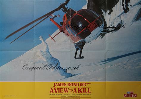 A View To A Kill Original Vintage Film Poster Original Poster