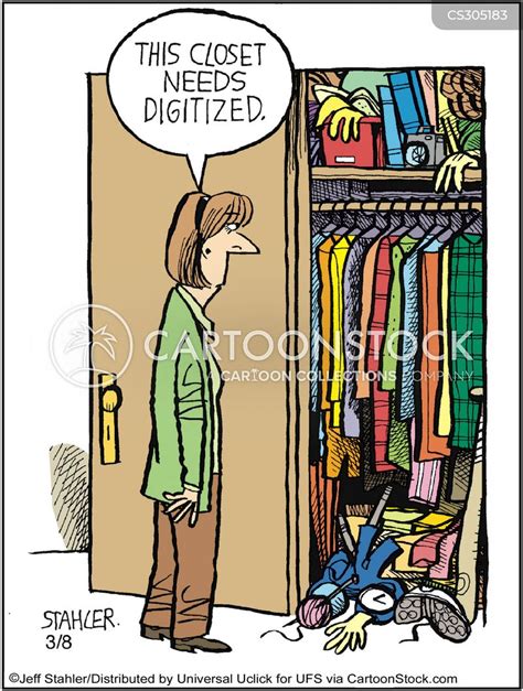 Wardrobes Cartoons And Comics Funny Pictures From Cartoonstock