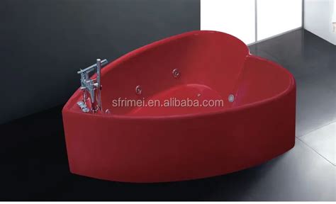 K 8766 Indoor Royal Luxurious Acrylic Small Red Heart Shape Bathtub Buy Heart Shape Acrylic