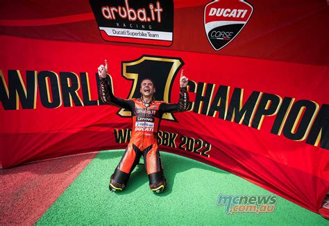 Alvaro Bautista Crowned 2022 Fim Superbike World Champion Mcnews