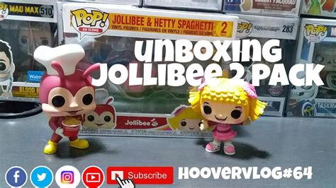 Unboxing Funko Pop 2 Pack Jollibee And Hetty Youtube