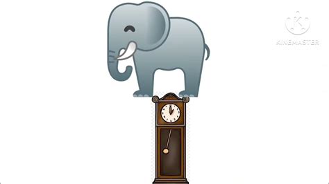 Hickory Dickory Dock The Elephant Broke The Clock Youtube