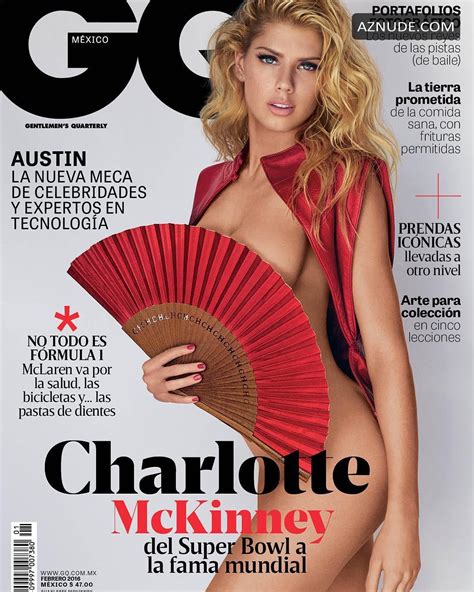 Charlotte Mckinney Nude In Gq Mexico Aznude