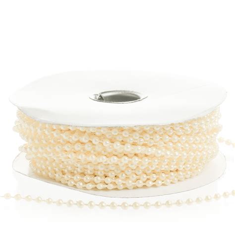 Ivory Fused String Pearl Beads Pearl Spools Bead Garlands Wedding Decorations Wedding