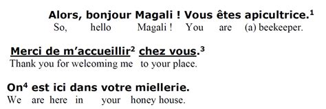 French Sentence Of The Week 1