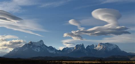 Lenticular Clouds Torres Del Paine Chile By Marc Thunis