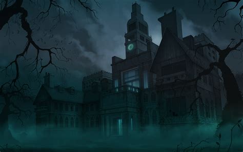 Haunted Mansion By Mig 05 On Deviantart Haunted Mansion Wallpaper