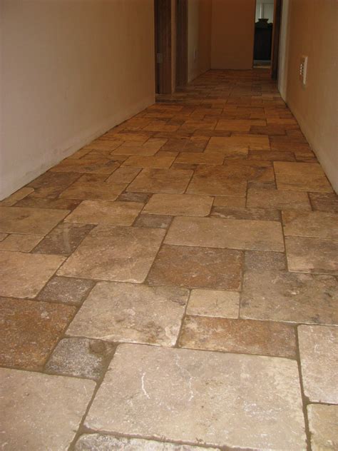 White Travertine Floor Tile