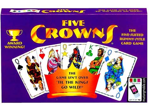 On your turn, you must draw one card and discard one. Five Crowns Card Game | Games World