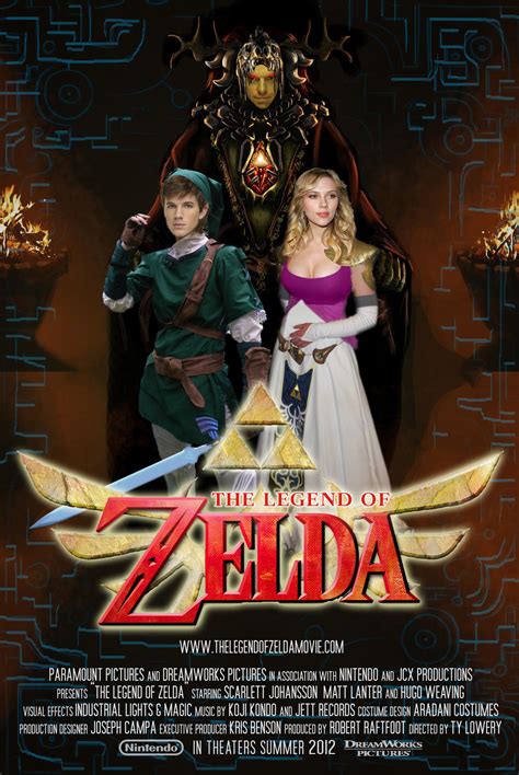 Legend Of Zelda Movie Poster By Jcxdesign On Deviantart